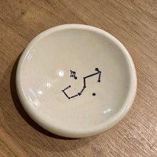 Load image into Gallery viewer, Small Zodiac Constellation Ceramic Ring Dish | Tasha McKelvey (VA)