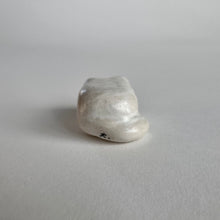 Load image into Gallery viewer, Cat Loaf Stoneware Mini Figurine | Soft White | Taitau Fung (HK)