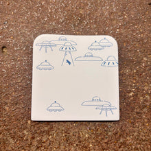 Load image into Gallery viewer, Ah La La Balloon Aliens Sticky Memo Notes | Matoka (Japan)
