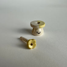 Load image into Gallery viewer, Flower Stoneware Mini Vase with Flower Pick | Taitau Fung (HK)