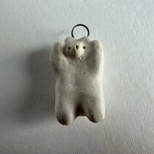 Load image into Gallery viewer, Bear Say Hello Stoneware Pendant | Taitau Fung (HK)