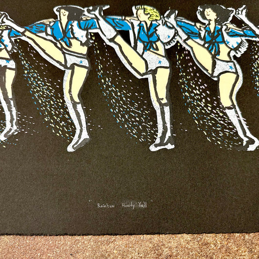 Rainbow Howdy Y’all Screenprint | Kylie Chan (HK)