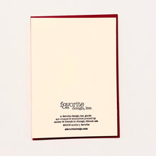 Load image into Gallery viewer, Edited Thank You Message Letterpress Card | Amber Favorite (IL)