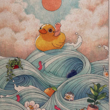 Load image into Gallery viewer, Duck at Sea Art Print | Felicia Chiao (CA)