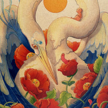 Load image into Gallery viewer, Heron and Friends Art Print | Felicia Chiao (CA)