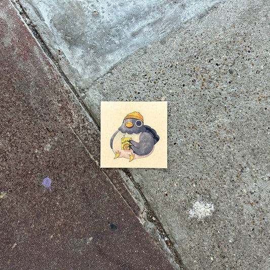 Fuck Pigeon 07 Mini Art Print | Felicia Chiao (CA)