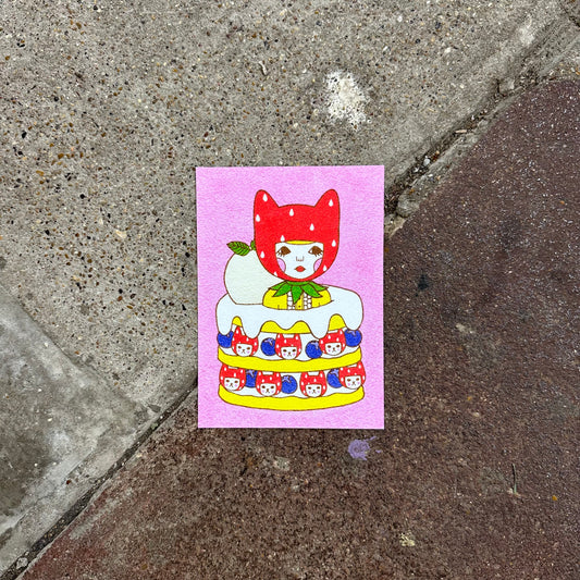 Pancake of Strawberry Cats | Naoshi (CA)