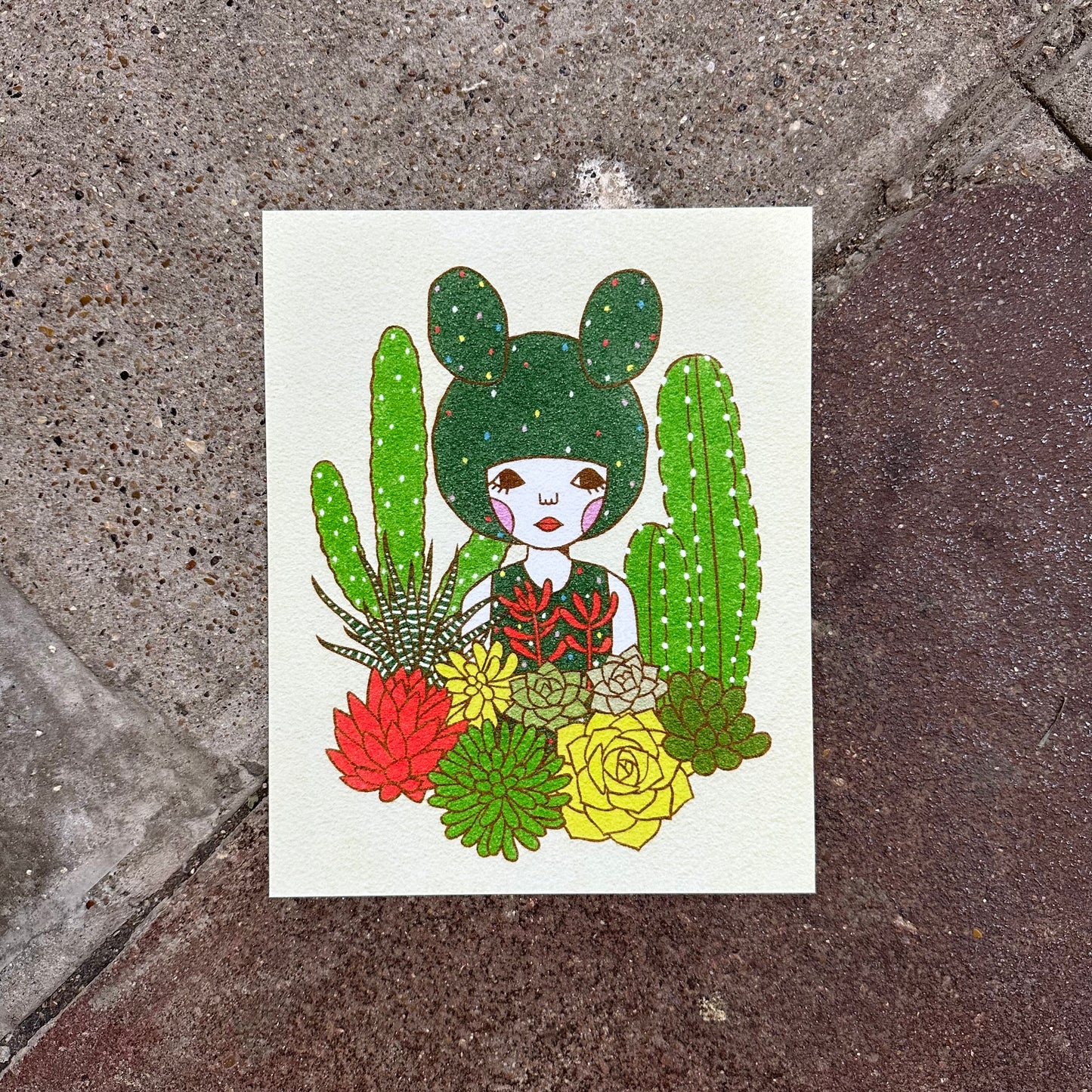 Cactus Girl | 8x10 | Naoshi (CA)