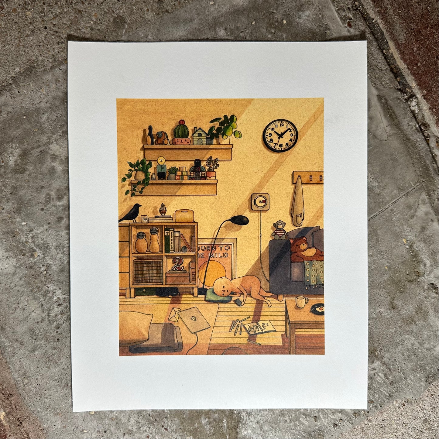 Born to Be Mild Art Print | Felicia Chiao (CA)