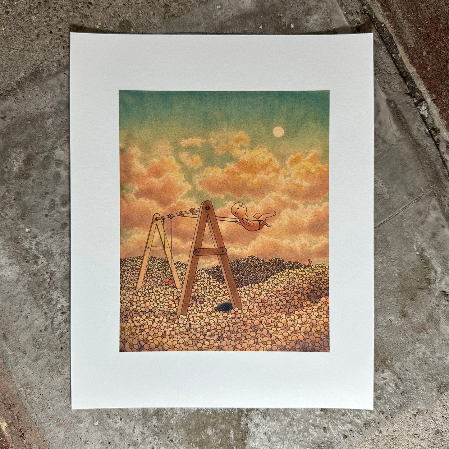 Swing Art Print | Felicia Chiao (CA)