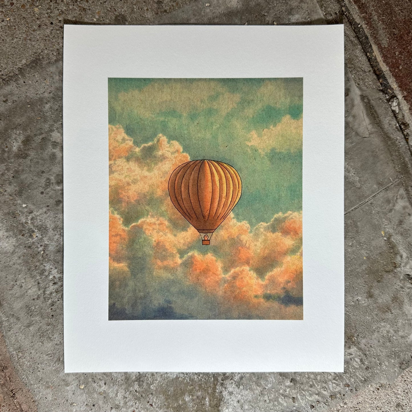 Cloud Study Art Print | Felicia Chiao (CA)