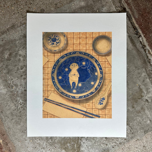 Dishes Art Print | Felicia Chiao (CA)