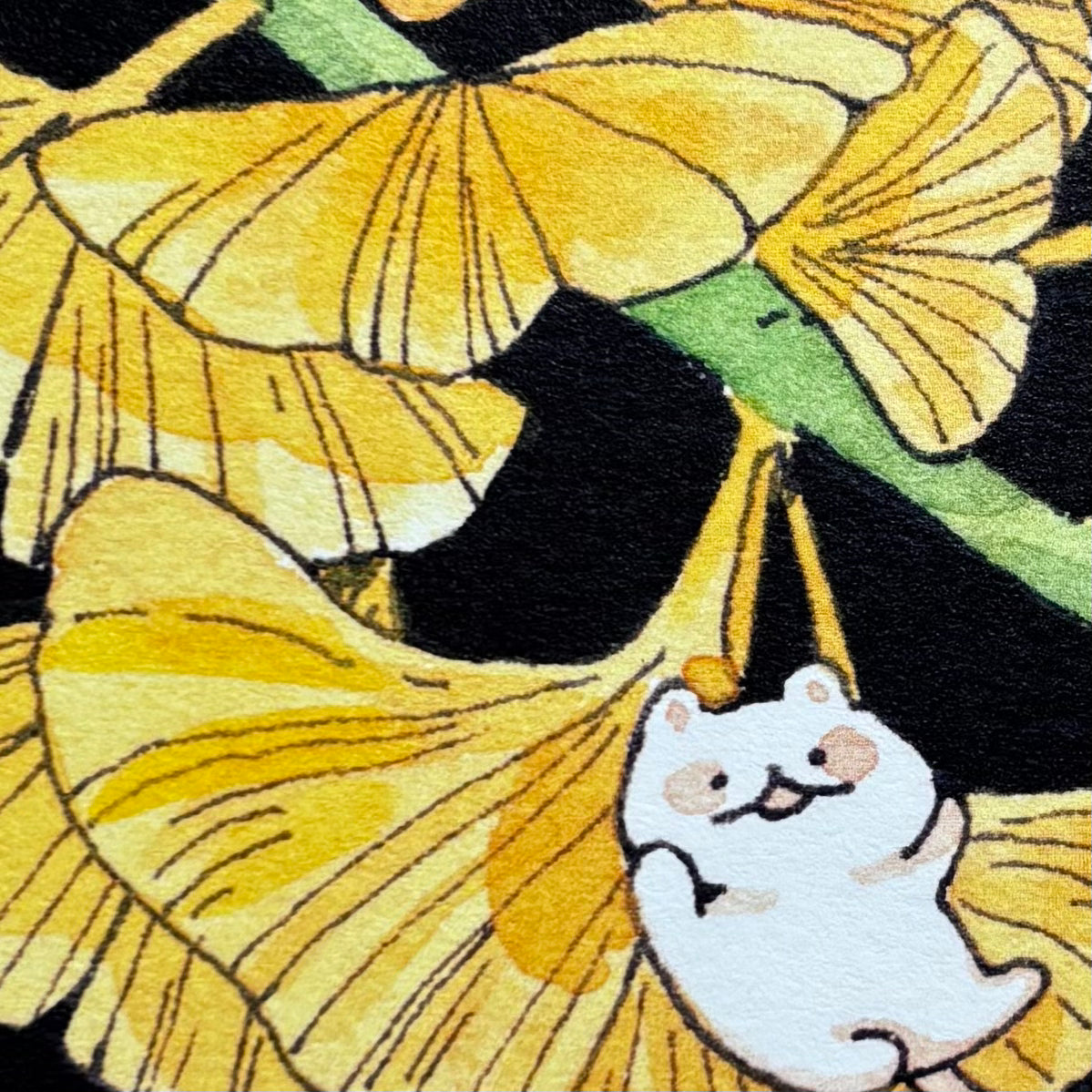 Gingko Mini Print | Jungle Cat Series | Koyamori (CAN)