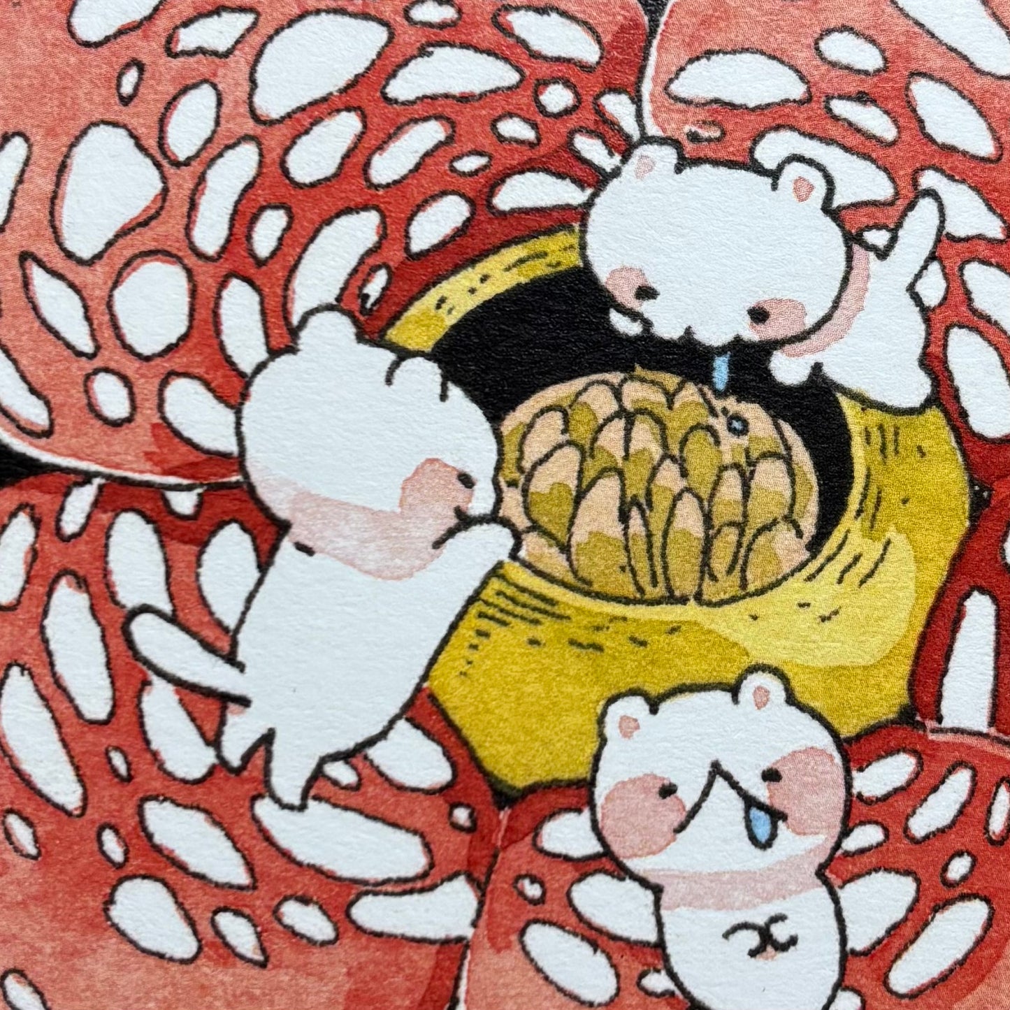 Corpse Flower Mini Print | Jungle Cat Series | Koyamori (CAN)