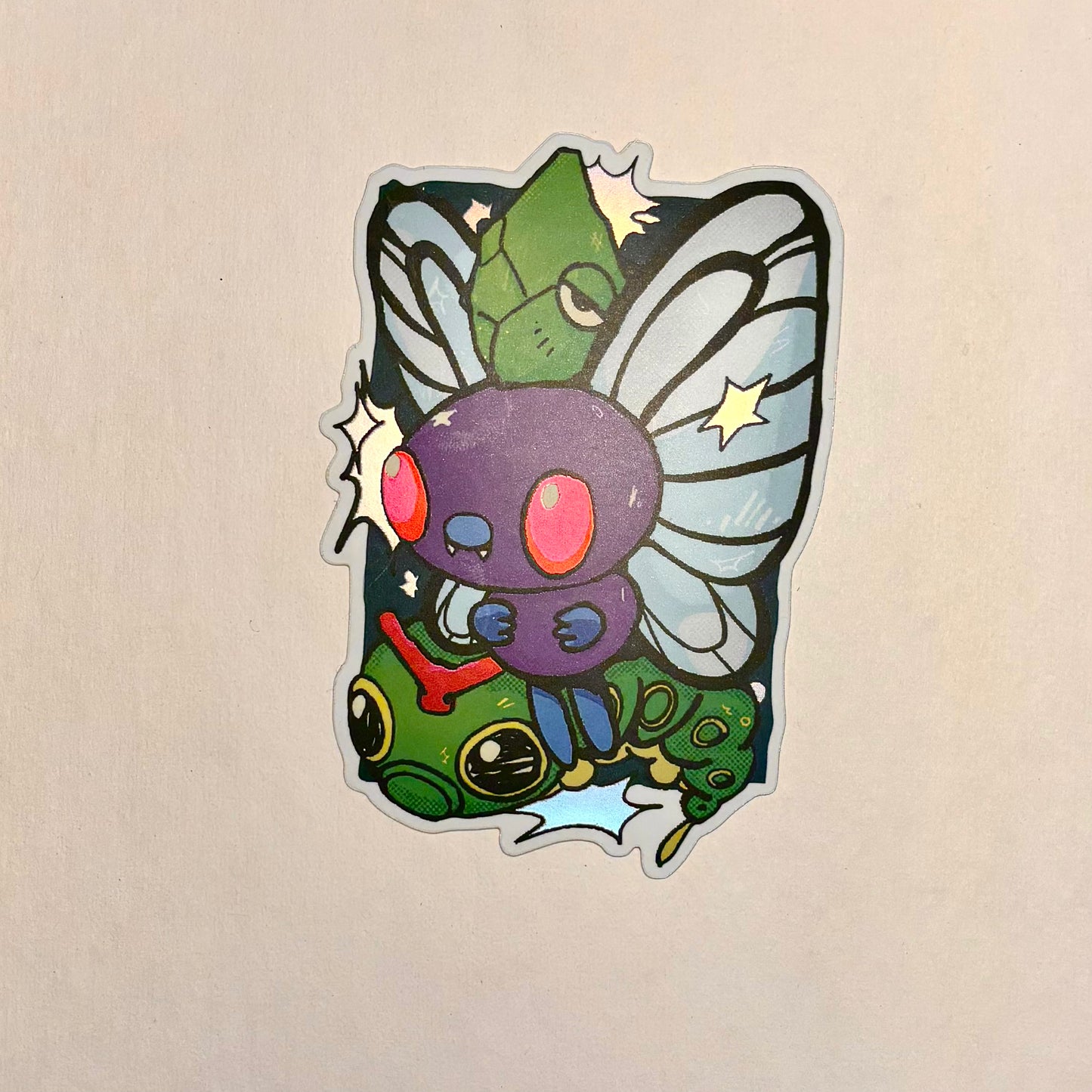 Bug Friends Vinyl Sticker | Play Nice Press (TX)