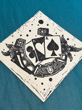 Load image into Gallery viewer, Lucky Linocut Print | BW Tattoo Series | Luke Martin (MD)