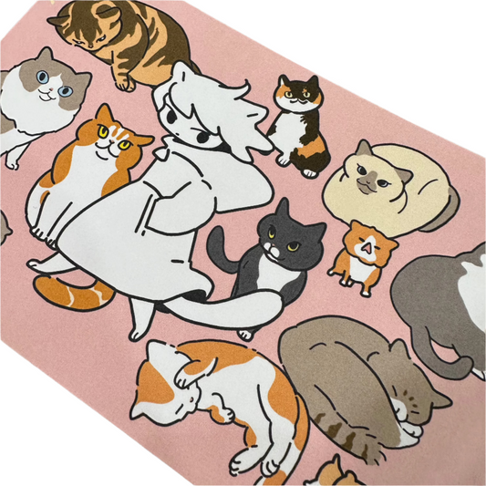 Idle Cats Mini Print | Koyamori (CAN)