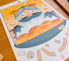 Load image into Gallery viewer, Bread in Dungeon Print | Pommo Press | Debbie Fong (NY)