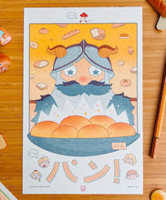 Load image into Gallery viewer, Bread in Dungeon Print | Pommo Press | Debbie Fong (NY)