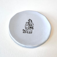 Load image into Gallery viewer, Nathalie Lété Very Small Plate | Siblings | Kühn Keramik (Germany)