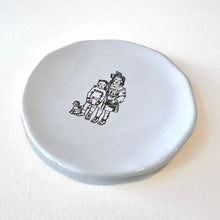 Load image into Gallery viewer, Nathalie Lété Very Small Plate | Siblings | Kühn Keramik (Germany)