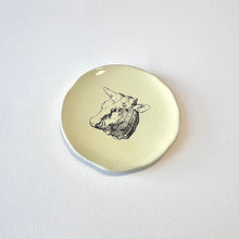 Load image into Gallery viewer, SOUVENIR Very Small Plate | Cow | Kühn Keramik (Germany)