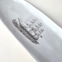 Load image into Gallery viewer, SOUVENIR Very Big Long Plate | Ship | Kühn Keramik (Germany)