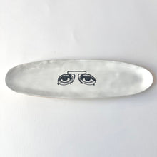 Load image into Gallery viewer, SOUVENIR Very Big Long Plate | Glasses | Kühn Keramik (Germany)