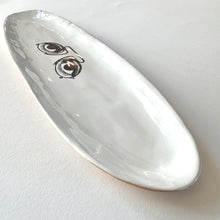 Load image into Gallery viewer, SOUVENIR Very Big Long Plate | Glasses | Kühn Keramik (Germany)