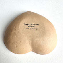 Load image into Gallery viewer, Nathalie Lété Heart Bowl | Bird Lady | Kühn Keramik (Germany)