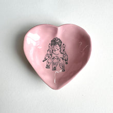 Load image into Gallery viewer, Nathalie Lété Heart Bowl | Bird Lady | Kühn Keramik (Germany)