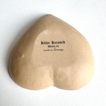 Load image into Gallery viewer, Morchella Mushroom Heart Bowl | Kühn Keramik (Germany)