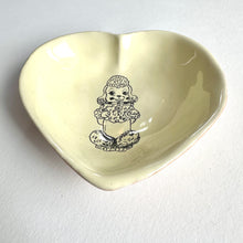 Load image into Gallery viewer, Nathalie Lété Heart Bowl | Poodle | Kühn Keramik (Germany)
