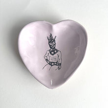 Load image into Gallery viewer, Nathalie Lété Heart Bowl | Masked Man | Kühn Keramik (Germany)