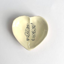 Load image into Gallery viewer, Nathalie Lété Heart Bowl | Clowns | Kühn Keramik (Germany)