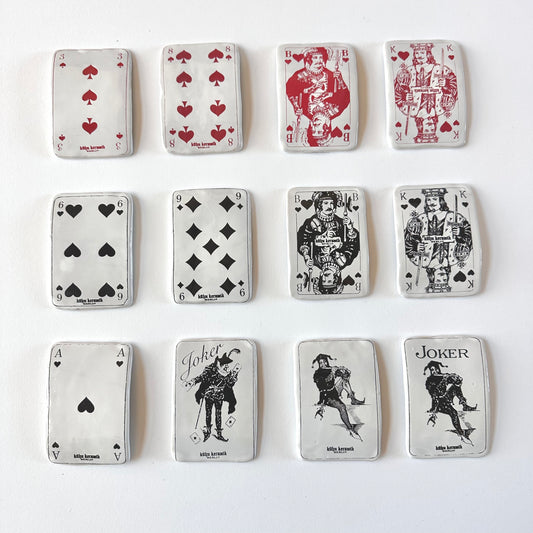IMPRACTICAL Traditional Playing Cards : Kühn Keramik (Germany)