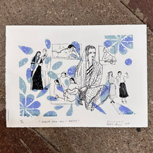 Load image into Gallery viewer, Amrita Sher-Gil - Artist Screenprint | Kylie Chan x Karishma K