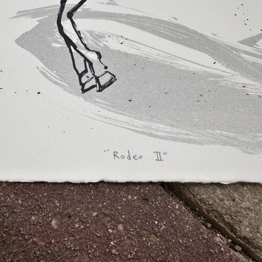 Rodeo II Screenprint | Kylie Chan (Hong Kong)