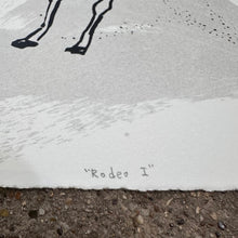 Load image into Gallery viewer, Rodeo I Screenprint | Kylie Chan (Hong Kong)