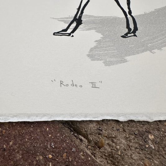 Rodeo III Screenprint | Kylie Chan (Hong Kong)