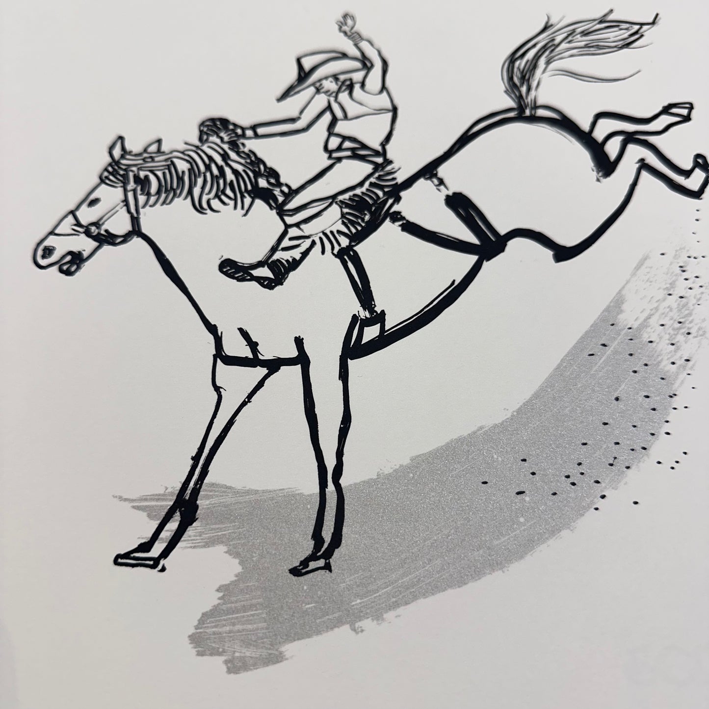 Rodeo III Screenprint | Kylie Chan (Hong Kong)