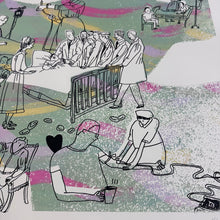 Load image into Gallery viewer, Charles Drew - Blood Bank Screenprint | Kylie Chan x Karishma K