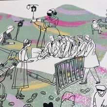 Load image into Gallery viewer, Charles Drew - Blood Bank Screenprint | Kylie Chan x Karishma K