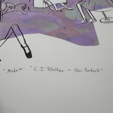 Load image into Gallery viewer, Madam C. J. Walker - Hair Product Screenprint | Kylie Chan x Karishma K