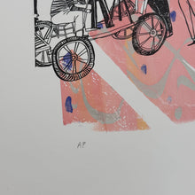 Load image into Gallery viewer, Hedy Larr - Wifi Screenprint | Kylie Chan x Karishma K
