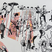 Load image into Gallery viewer, Hedy Larr - Wifi Screenprint | Kylie Chan x Karishma K