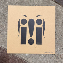 Load image into Gallery viewer, Punct Face Typeset Letterpress Print | We Are 1976 (TX)