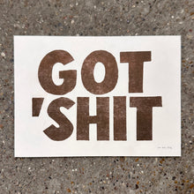 Load image into Gallery viewer, Got 'Shit Risograph Print | We Are 1976 (TX)