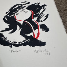Load image into Gallery viewer, Rock Screenprint | Kylie Chan (Hong Kong)