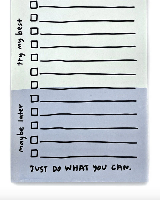 Priorities Notepad | People I've Loved (CA)